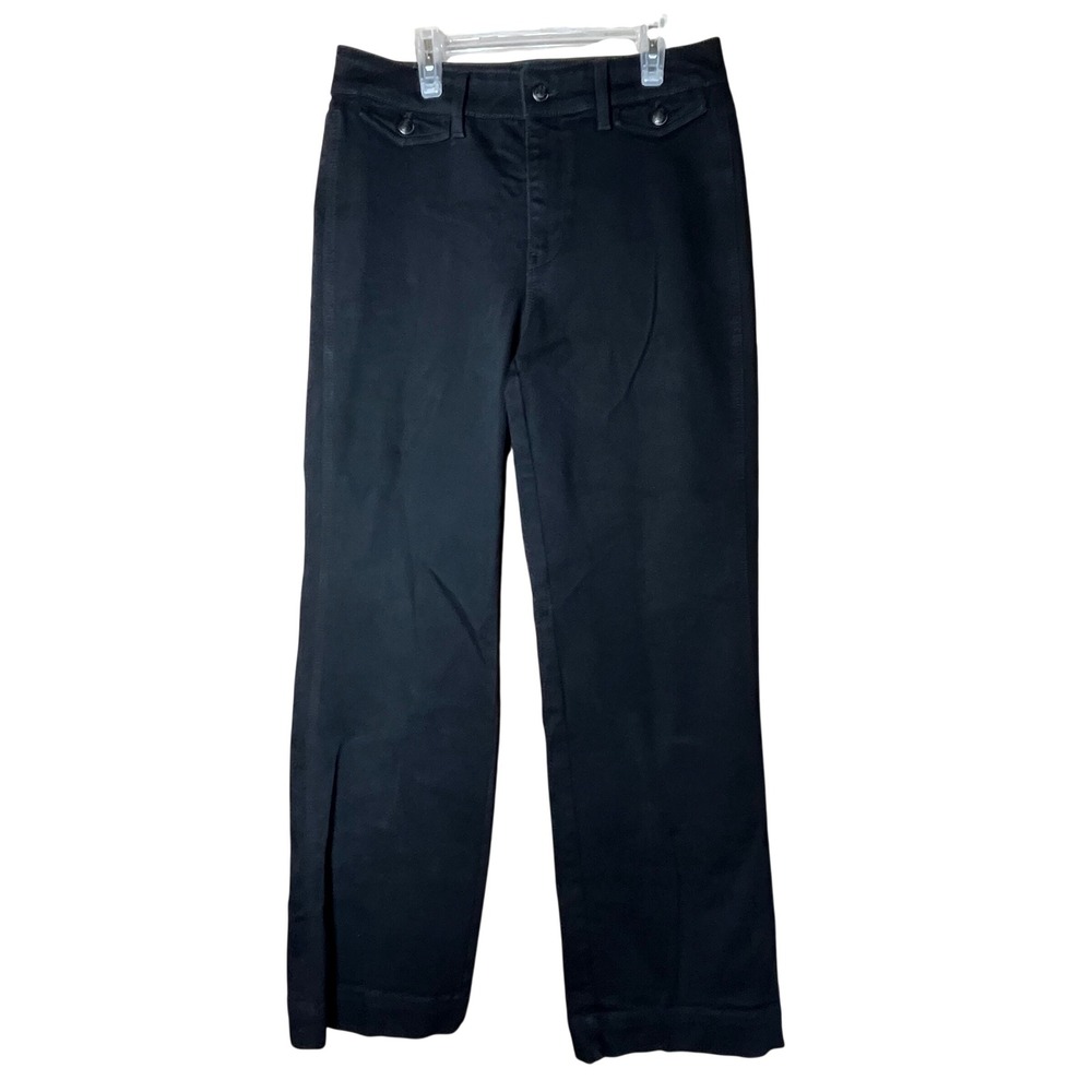Talbots‎ Black Straight Leg Pants Women's Size 6